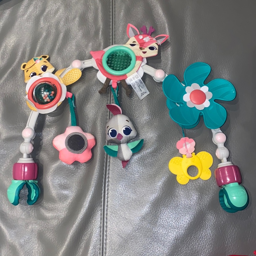 High chair, stroller toy for babies